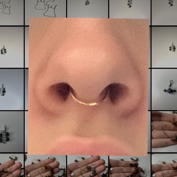 Jewelry - false septum piercing